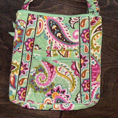 Vera Bradley Crossbody Purse Bag Floral Colorful Adjustable Strap Hippie - Picture 4 of 8