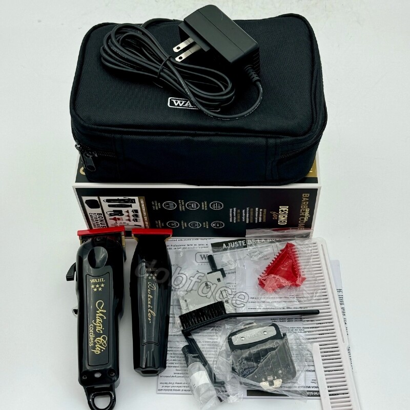 Wahl Cordless Barber Combo Black Magic Clip Clipper
