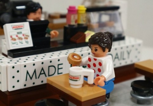 Oxford Bricks Blocks Krispy Kreme Donut Shop (Korea Limited) - Picture 8 of 9