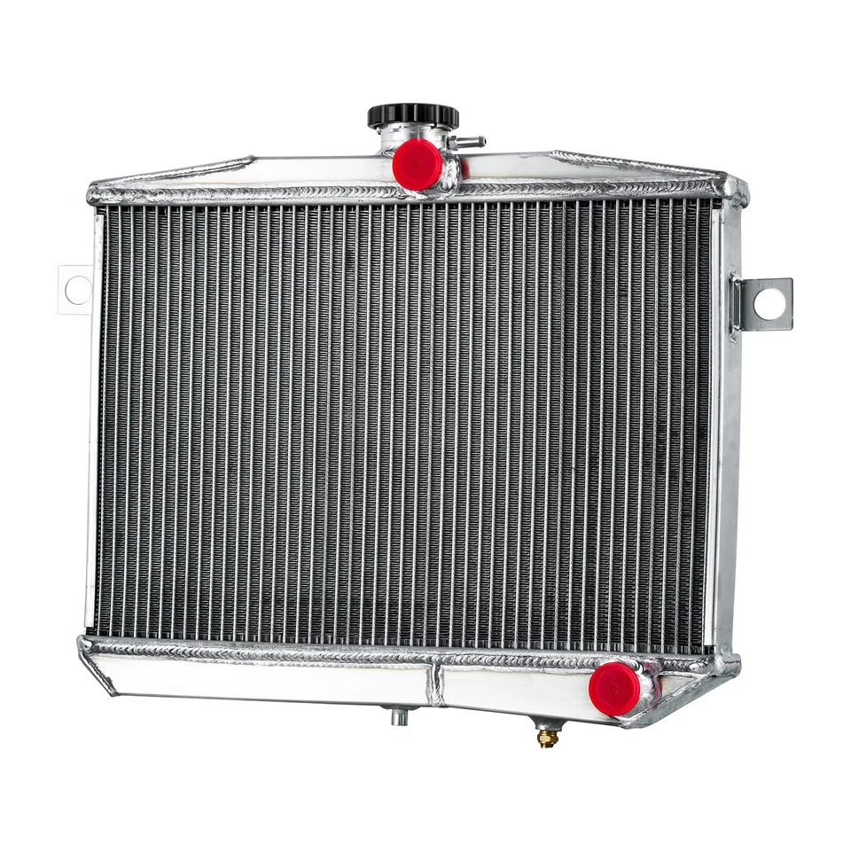 3 Row Aluminum Radiator For 1959-1970 Volvo Amazon P1800 W/B18 B20 GT MT Foto 3 de 4