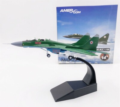 Amer Com Korean People's Air Force MiG-29 Fulcrum Fighter 1/100 Diecast Model