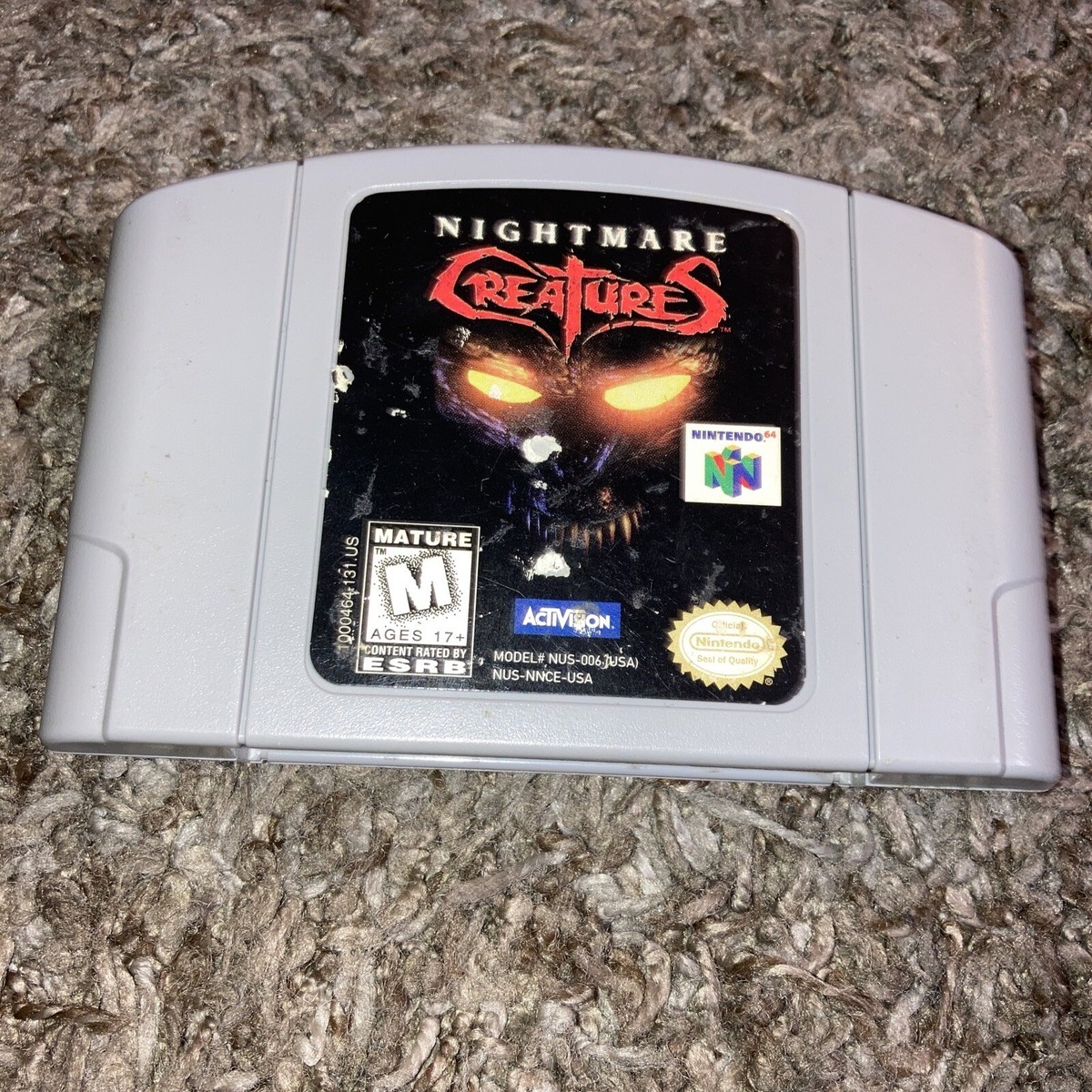 Nightmare Creatures (Nintendo 64 N64, 1998) *TESTED* 47875104648| eBay
