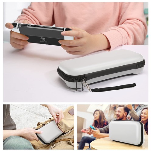 11 In 1 Carrying Case Kit for Switch Oled with Protective Case, Screen Protector - Picture 9 of 9