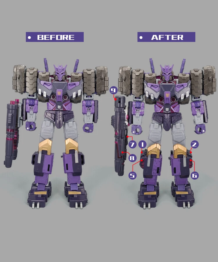 in stock！Replenish Filler Upgrade Kit For Legacy Evolution Comic Universe Tarn - Image 3 of 4