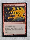 MTG Aggressive Mining #127 Magic 2015 (M15) Magic the Gathering Card Rare NM