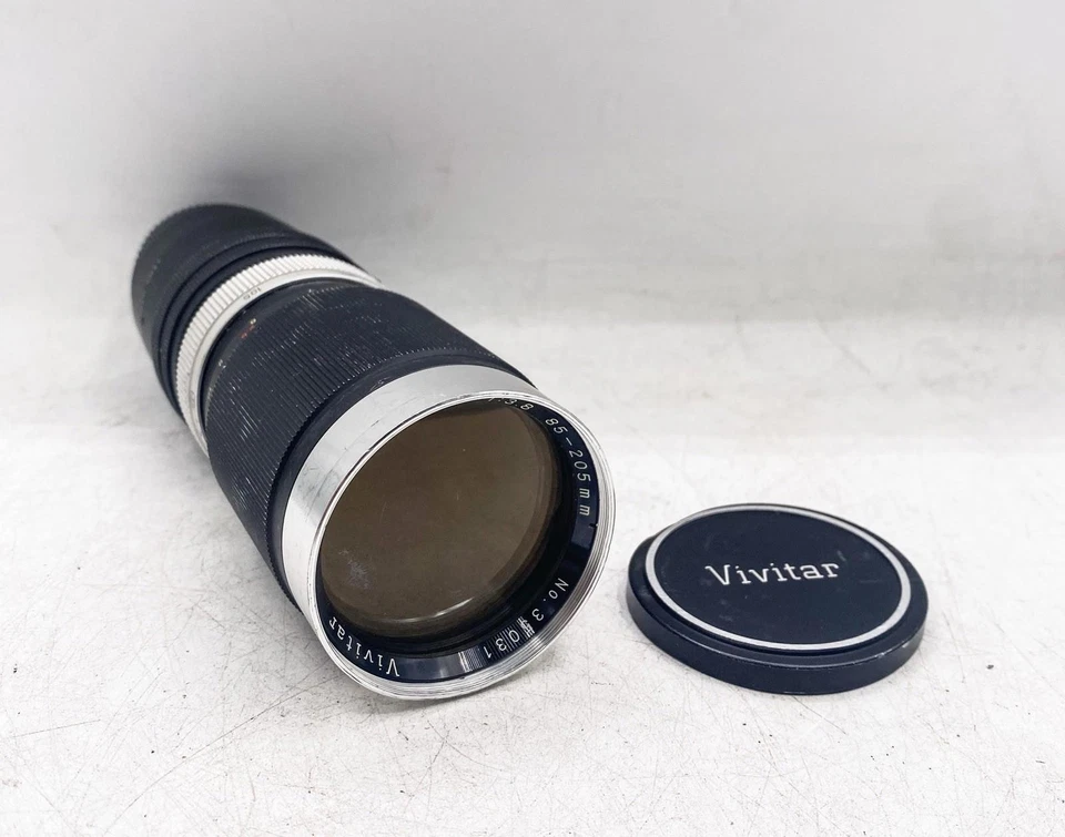 Vintage Vivitar 85-205mm 1:3.8 Tele-Zoom Lens 35031 Made in Japan Not Tested - Image 2 of 4