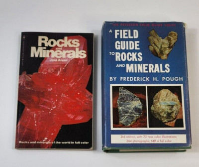 2 Rocks And Minerals Books Joel Arem and Frederick H Pough