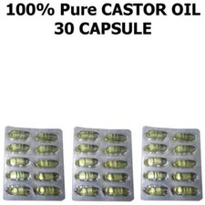 Castor Oil 700mg Softgels | Traditional | Non...
