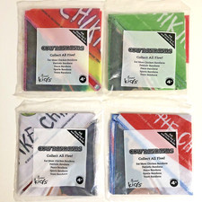 Chick-fil-A Cow Bandanas - 2016 Promo Items - Set of 4 - New  Factory Sealed