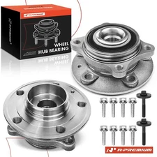 A-Premium 2x Front Wheel Hub Bearing Assy for Volvo S60 S80 V70 XC70 1999-2009