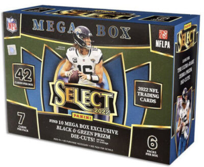2022 Nfl Select Football Mega Box 42 Cards Per Box Target or