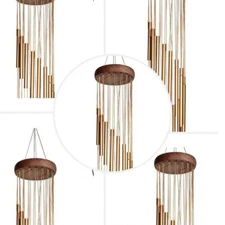 20 Pack Set of 12 Tube Wind Chimes Large Deep Tone Bells Outdoor Garden NEW
