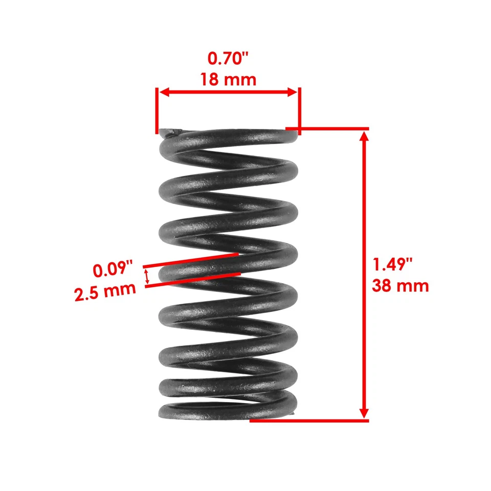 Kit de válvula de escape para Honda Rancher 400 TRX400A 4x4 2004 2005 2006 2007 Foto 3 de 4