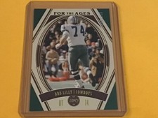 2021 Legacy For the Ages Green #19 Bob Lilly 48/100 - Dallas Cowboys Nice