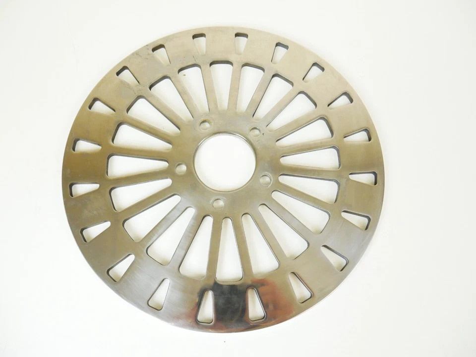 Rotor de freno de una pieza pulido Kalssic Drag Specialties para Harley Touring 08-15 Foto 4 de 4