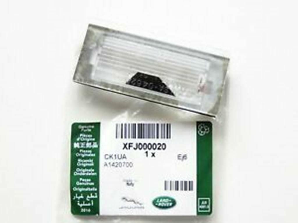 Range Rover 03-12 Rear License Plate Lamp Light Clear Lens Cover