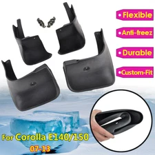 4Pcs Set For Toyota Corolla Altis 2007-2013 Mud Flaps Splash Guards Mudguards