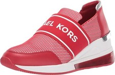 mk red sneakers