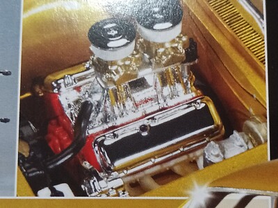 Tunnel Ram   396 Drag Engine 1967 Chevelle 1:25 Scl 1000s Model Car Parts 4 Sal