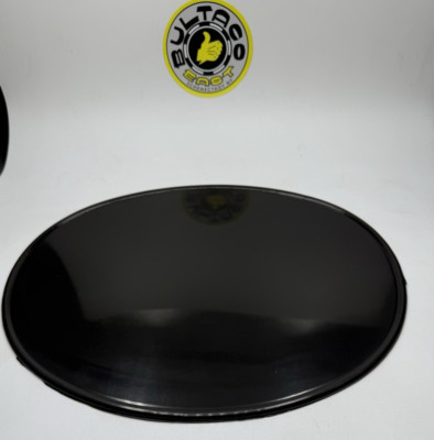 Mini Cycle Black 8'' X 10''  Oval Number Plate Side or Front Vintage MX