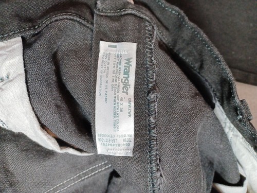 Wrangler ~ Herren ~ 13MWZWK ~ schwarze Jeans - Bild 5 von 5