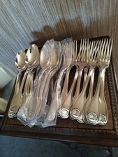 Ménagère 24 pièces Couverts de Table Christofle Modèle Vendôme Métal Argenté