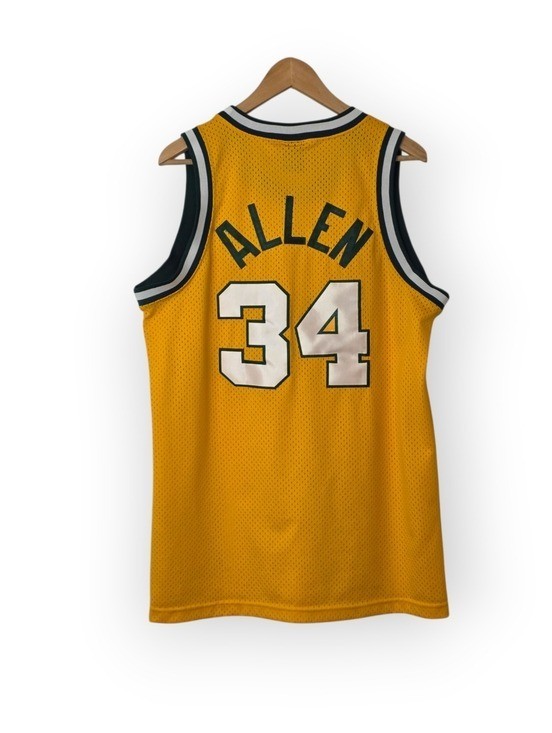 Vintage Ray Allen Seattle Supersonics Nike Swingman Stitched