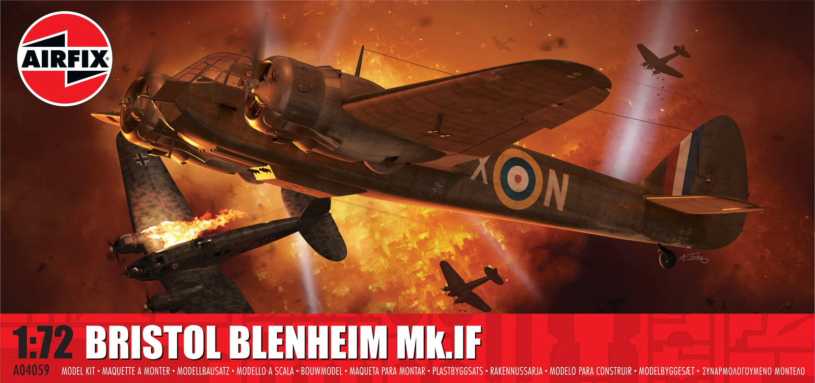 Airfix A04059 Bristol Blenheim Mk.IF Model Kit
