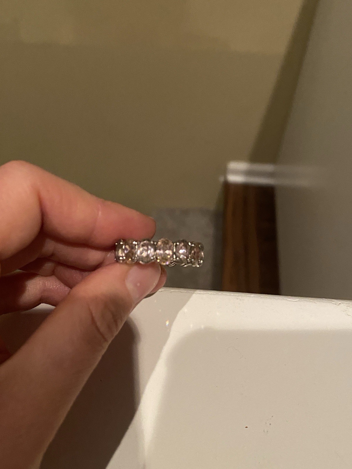Pink Ring, Size 9 - image 1