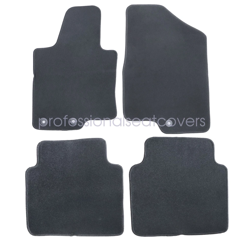 Alfombrillas de terciopelo delanteras y traseras de repuesto para Hyundai Sonata 2010-2014 Foto 4 de 4