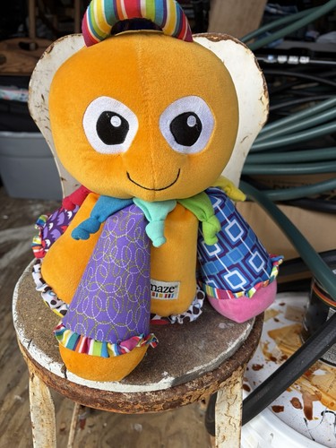 Lamaze Plush Octotunes Octopus Musical Feet Orange Baby Learning Toy