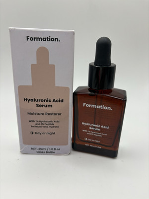 Formation Hyaluronic Acid Serum Moisture Restorer Peptide Day or Night
