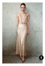 Sequin Midi Dress. Size Large