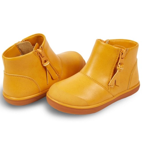 Livie & Luca Boys Rook Waterproof Rain Butterscotch Ankle Boots Size 12 NEW