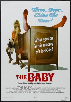 Baby 1973 01 Filmplakat Kunstdruck großer unvergesslicher Rahmen restauriert matt StudioD