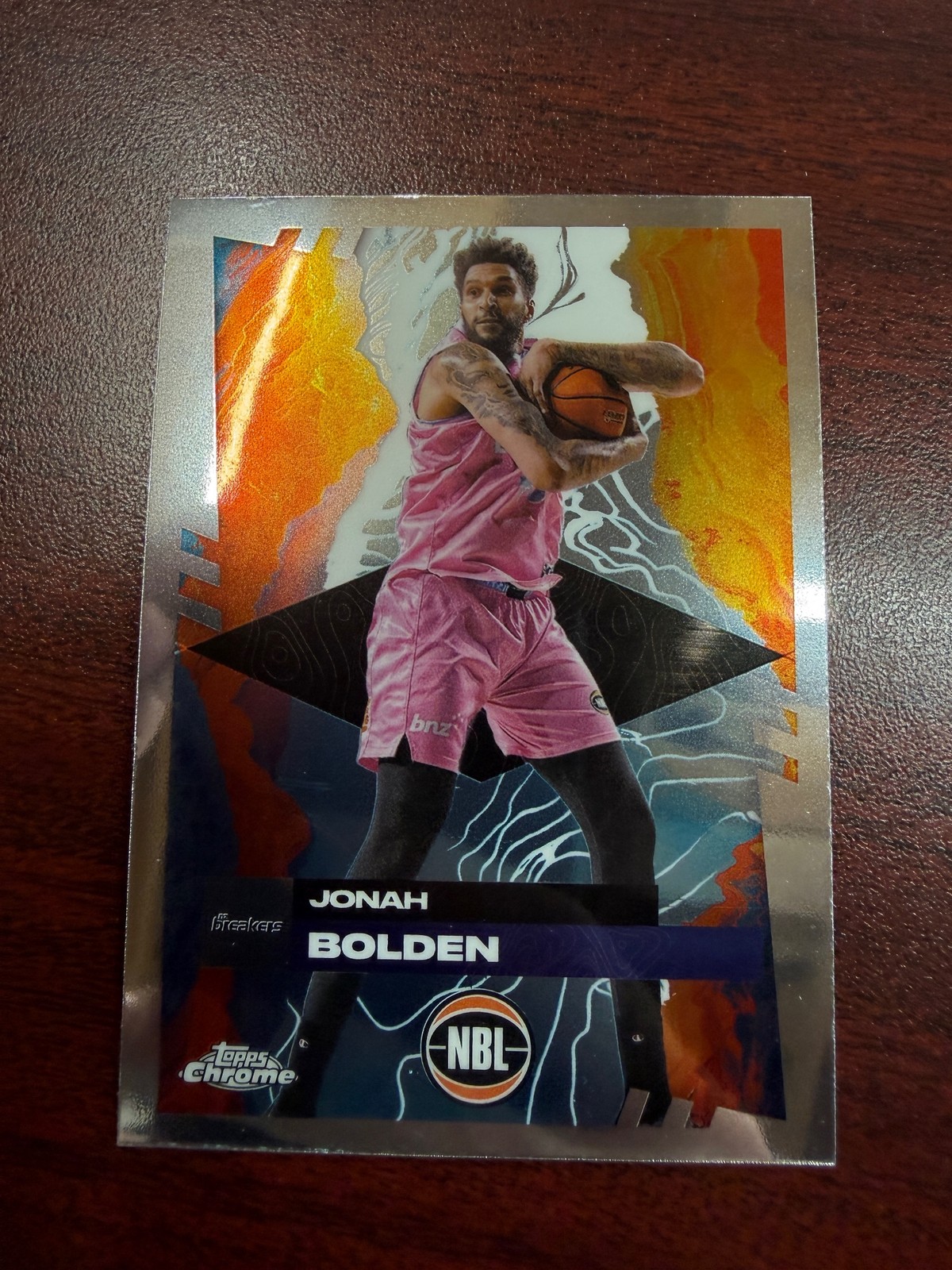 2024-25 Topps Chrome NBL #54 Jonah Bolden