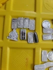 Mixed Lot Of 21 Assorted 1 Gram Silver Bars.