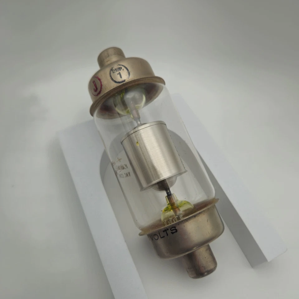 Amplificador de tubo de radio Jennings CA 423 20 000 voltios sin probar 48B081 EE. UU. De colección Foto 3 de 4