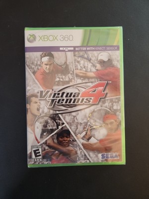 Virtua Tennis 4 (Microsoft Xbox 360, 2011) Complete CIB Brand New Sealed