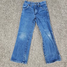 Vintage Wrangler Jeans Kids 8 Regular 13MWZ Slim Cowboy Cut Rodeo 90s USA Made