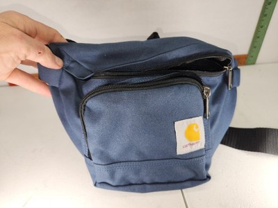 Carhartt Blue Canvas Fanny Pack Adjustable Waist Bag Utility Workwear Core