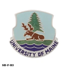 University of Maine ~ US Army ROTC DUI Crest Pin NEW