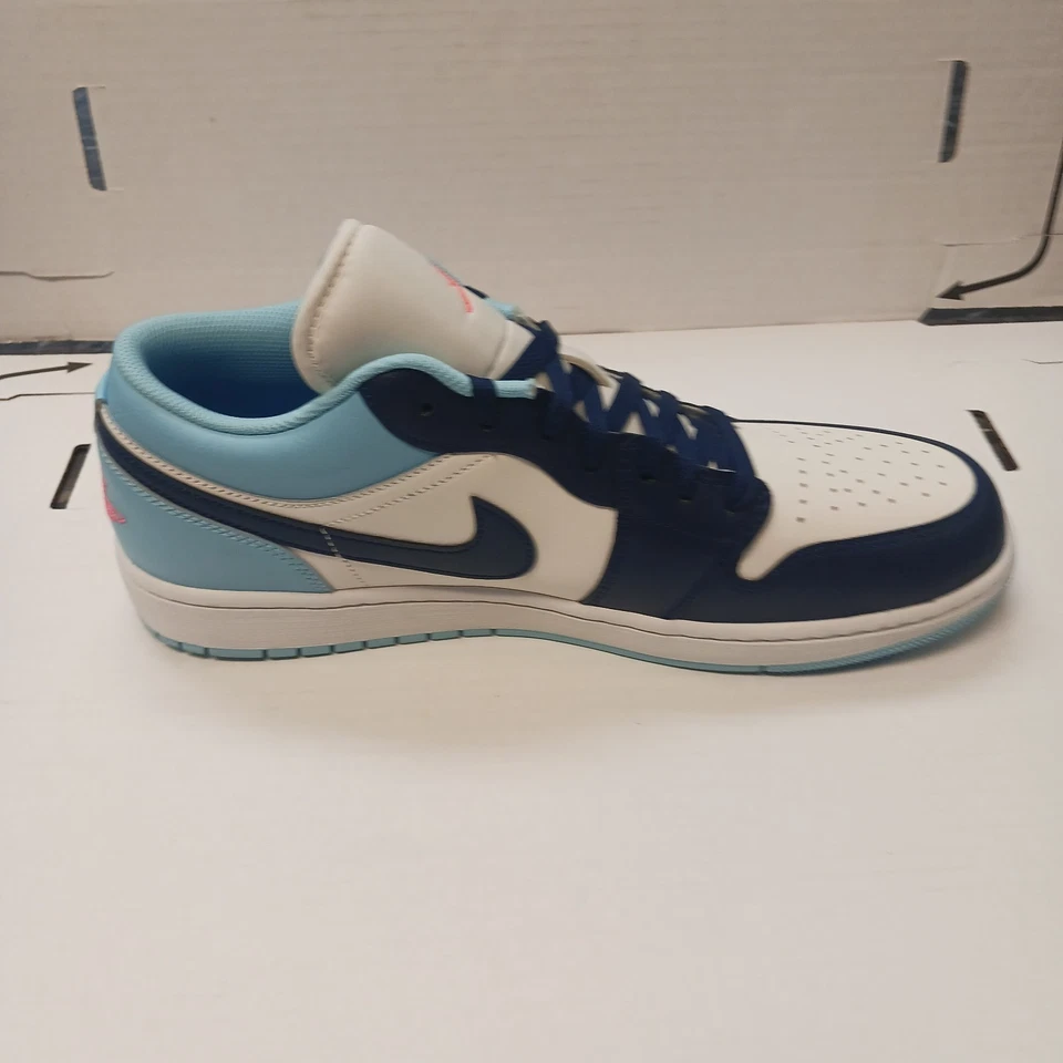 Nike Air Jordan 1 Low Sail Azul Chill 553558-149 Para hombres Talla 13 Nuevo Foto 4 de 4