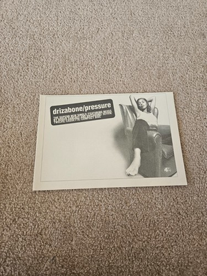 #ad TBOOKM15 MAGAZINE ADVERT 5X8quot; DRIZABONE PRESSURE GBP 5.99