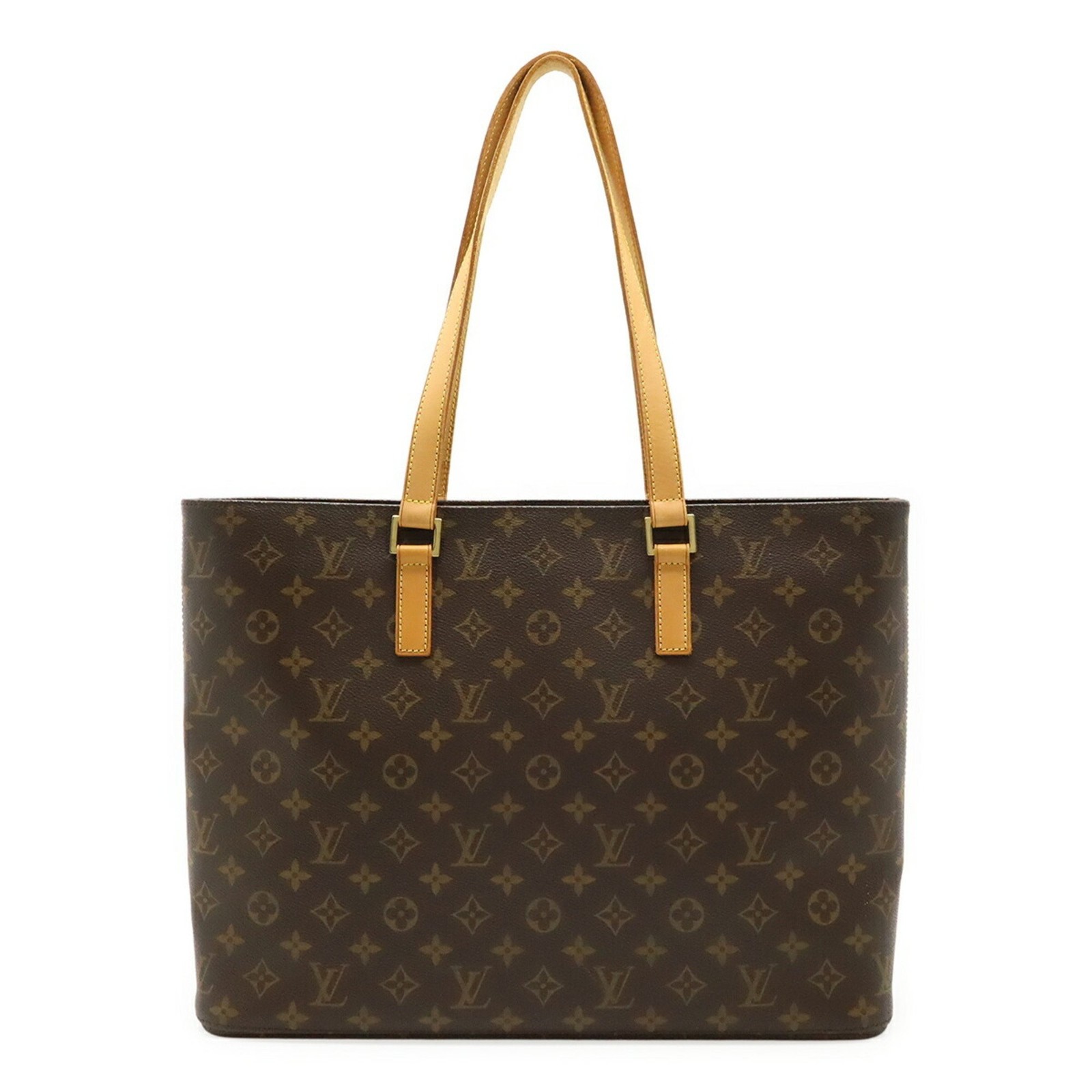 LOUIS VUITTON Monogram Luco Large Tote Shoulder Bag M51155 in Brown-image
