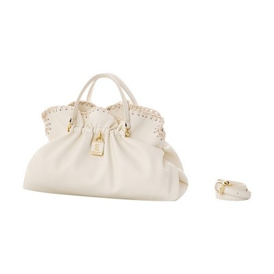 Ermanno Firenze Tasche Small Damen Tote Octavia Elfenbein oder Creme