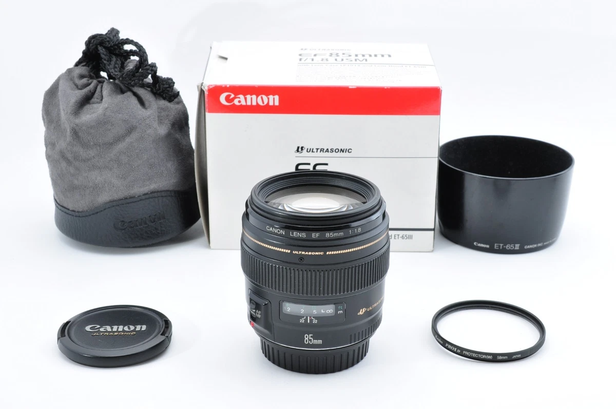 Canon EF f/1.8 Camera Lenses 85mm Focal for sale | eBay