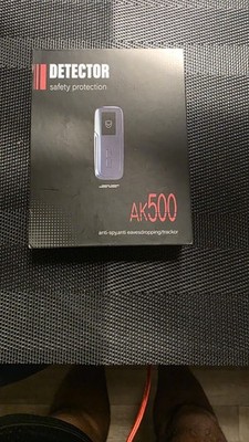 AK500 Hidden Camera Detector Device Anti-Spy Camera Bug Safety Protection