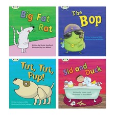 Learn to Read at Home with Bug Club Phonics: Pack 2 (Pack of 4 fiction books) by