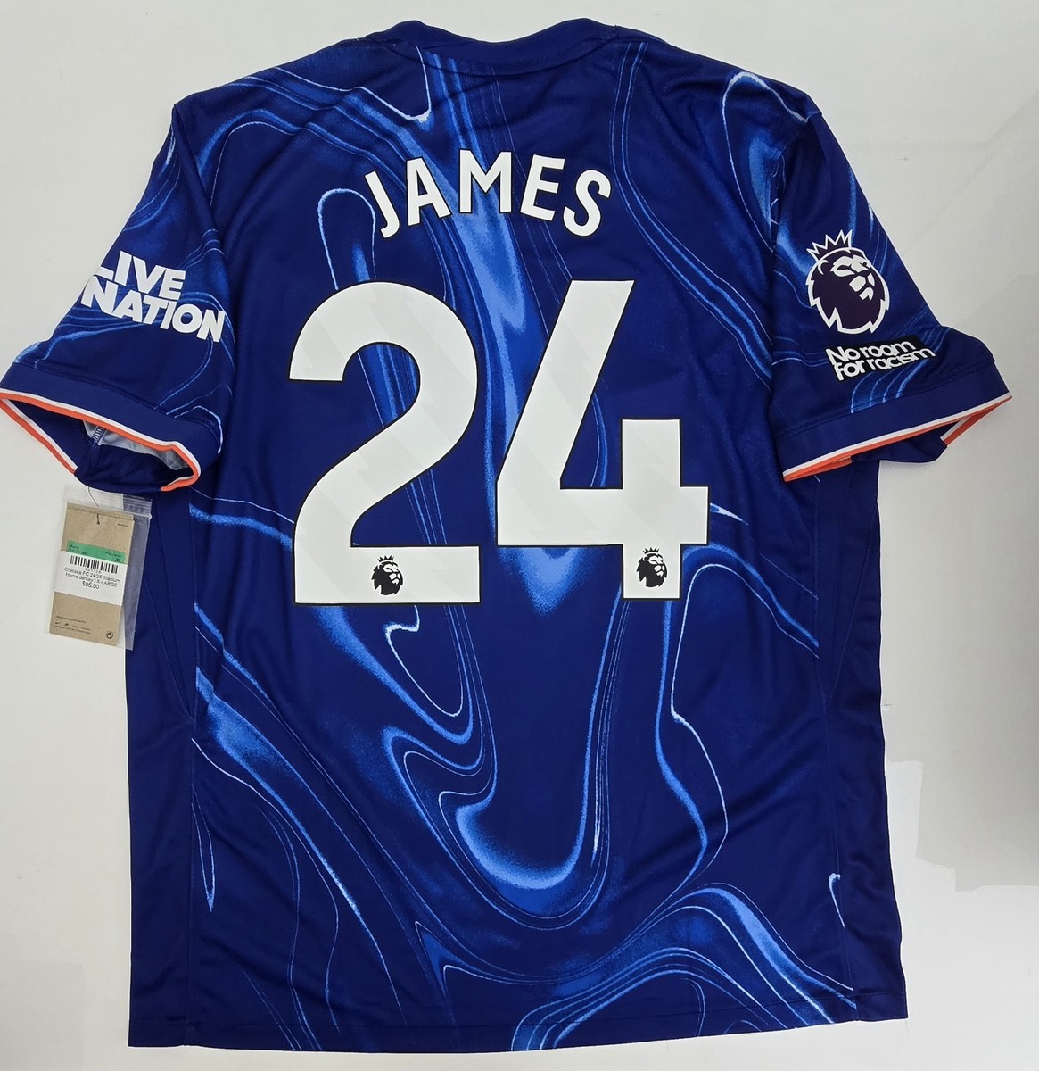2024/25 Nike Chelsea FC #24 JAMES Premier League Home Soccer